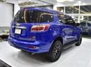 Chevrolet Trailblazer LT Z71 EXCELLENT DEAL for our Chevrolet Trailblazer Z71 ( 2018 Model ) in Blue Color GCC Specs