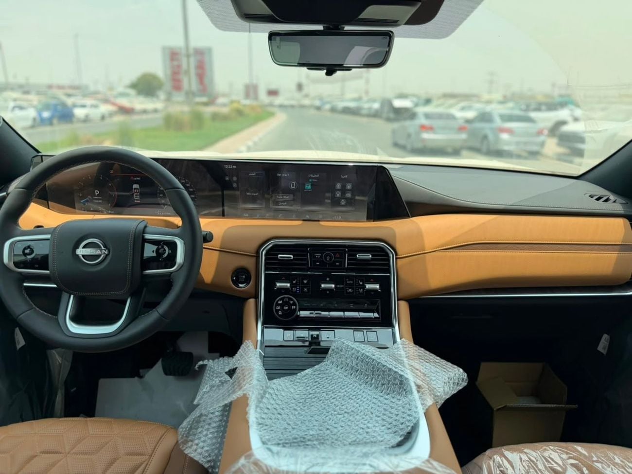 نيسان باترول LE PLATINUM CITY Nissan Patrol 3.5 platinum LE Full option black Roof 2026