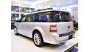 Ford Flex ONLY 88000KM! AMAZING Ford Flex 2014 Model!! in Silver Color! GCC Specs