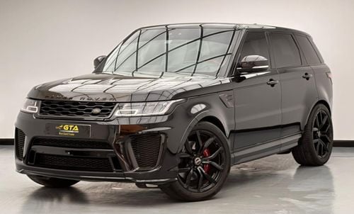 لاند روفر رينج روفر سبورت 2019 Range Rover Sport SVR Carbon Edition, 1 Year Warranty Unlimited Km, Full Service History, GCC