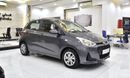 Hyundai Grand i10 EXCELLENT DEAL for our Hyundai Grand i10 ( 2018 Model ) in Grey Color GCC Specs