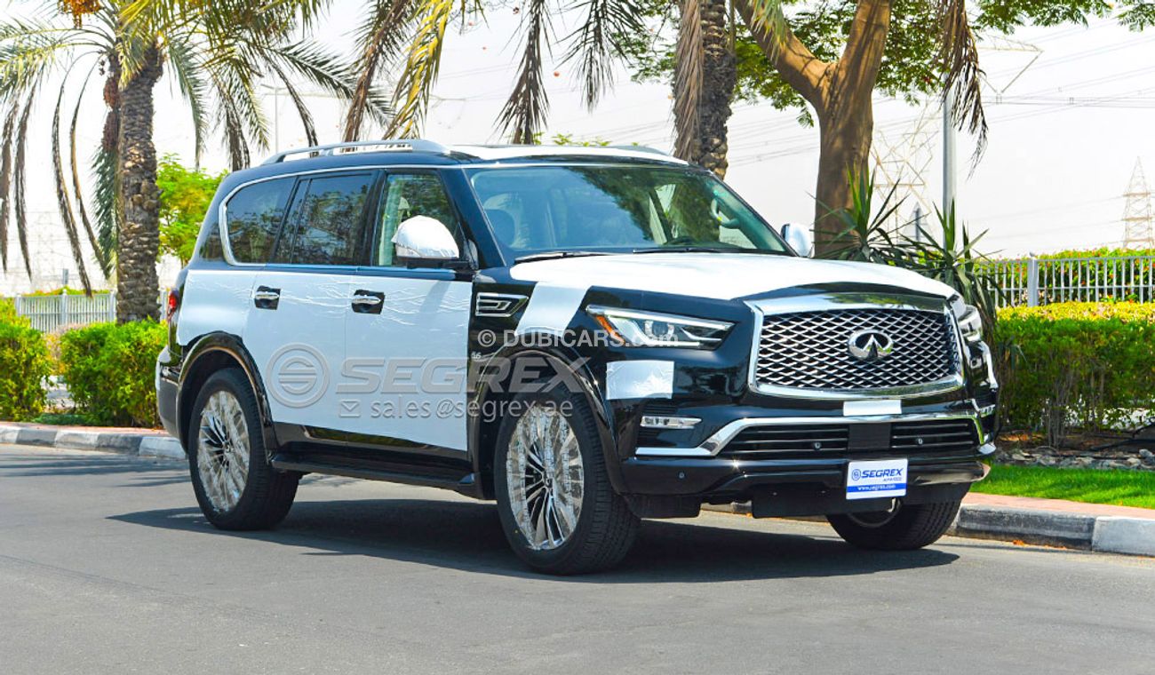 إنفينيتي QX80 LUXE 5.6L AWD 8 SEATER LIMITED STOCK IN UAE