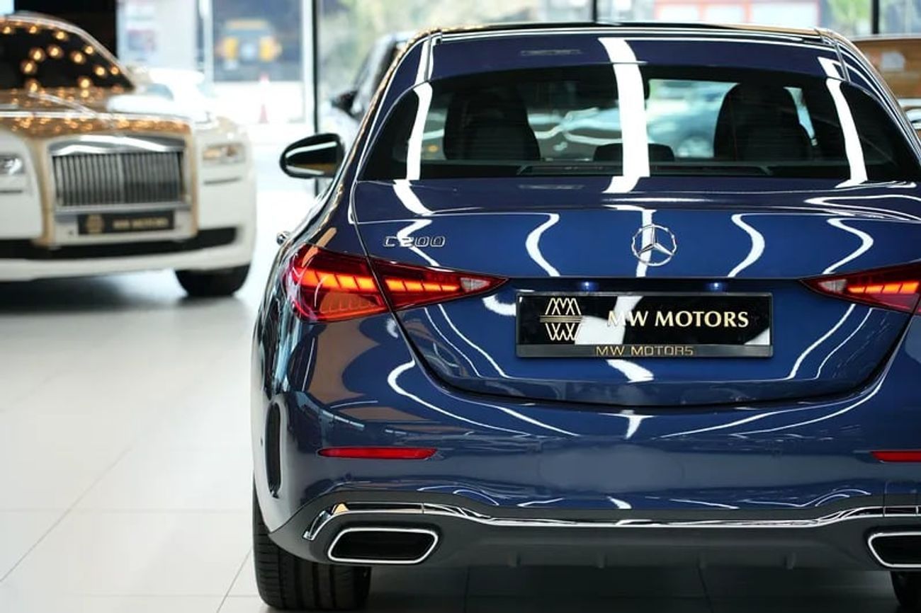 Mercedes-Benz C 200 C 200 | GCC 0km | Agency Warranrty | AMG Package