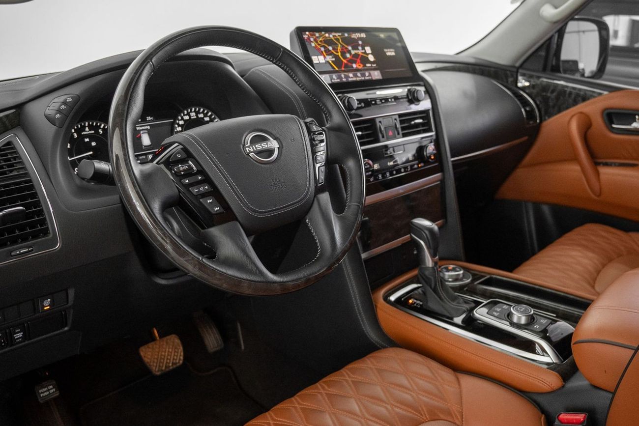 نيسان باترول 2023 Nissan Patrol Platinum / Full Service History / Nissan Warranty and Service Pack