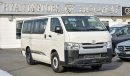Toyota Hiace 2019 MODEL WHITE COLOR MANUAL TRANSMISSION DIESEL PASSENGER VAN ONLY FOR EXPORT