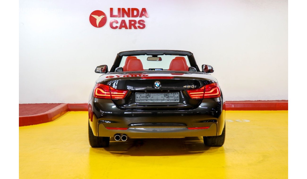 BMW 420i BMW 420i M-Kit Convertible 2018 GCC under Agency Warranty with Flexible Down-Payment.