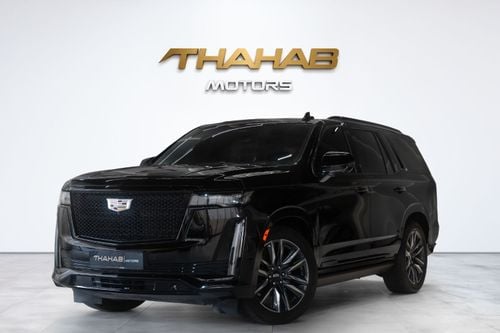 Cadillac Escalade Sport Platinum 6.2L AWD 2021 | VIP SEAT | FULL OPTION | GCC SPECS | PERFECT CONDITION
