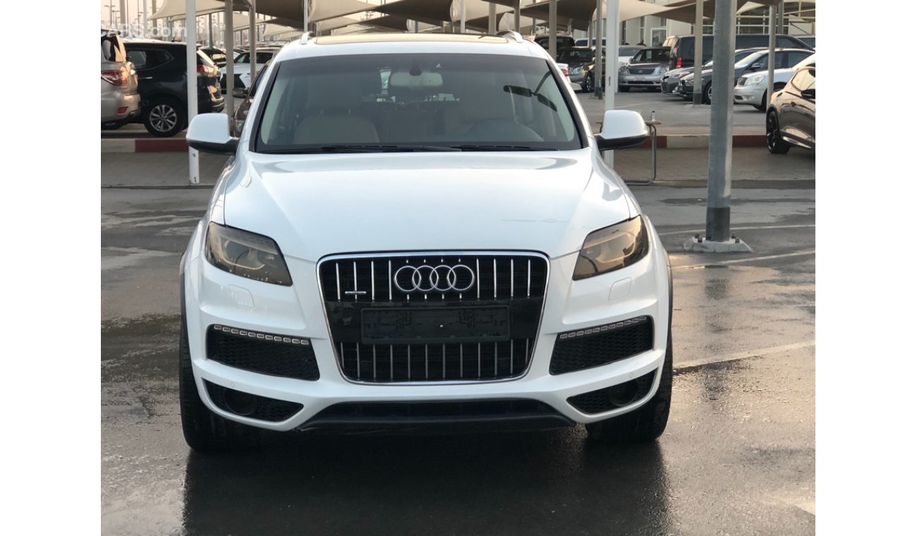 Audi Q7 Audi Q7 MODEL 2013 GCC car prefect condition full option panoramic roof leather seats full electric