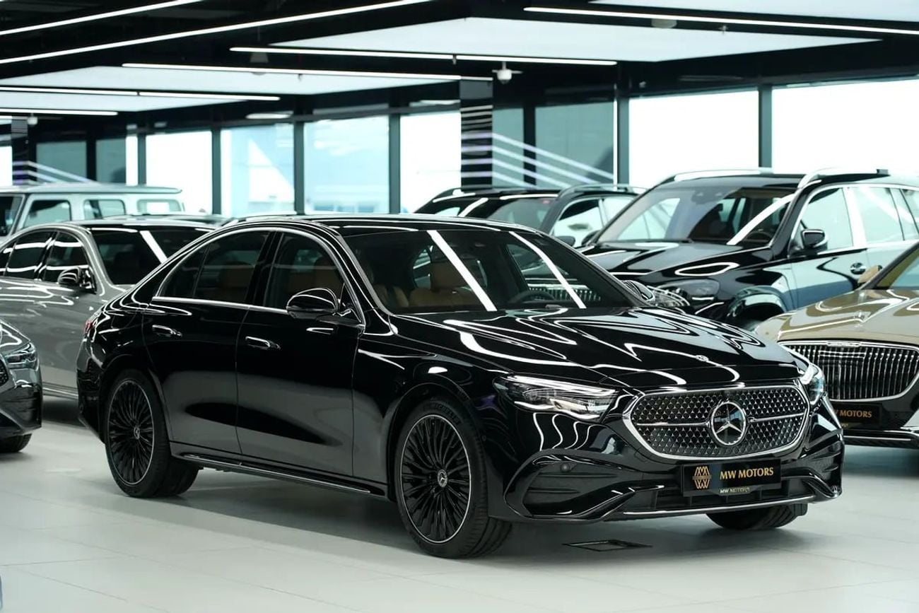 Mercedes Benz E300 E 300 | GCC 0km | Agency Warranty | AMG Package
