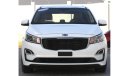 Kia Carnival Kia Carnival 2019 GCC, in excellent condition without accident