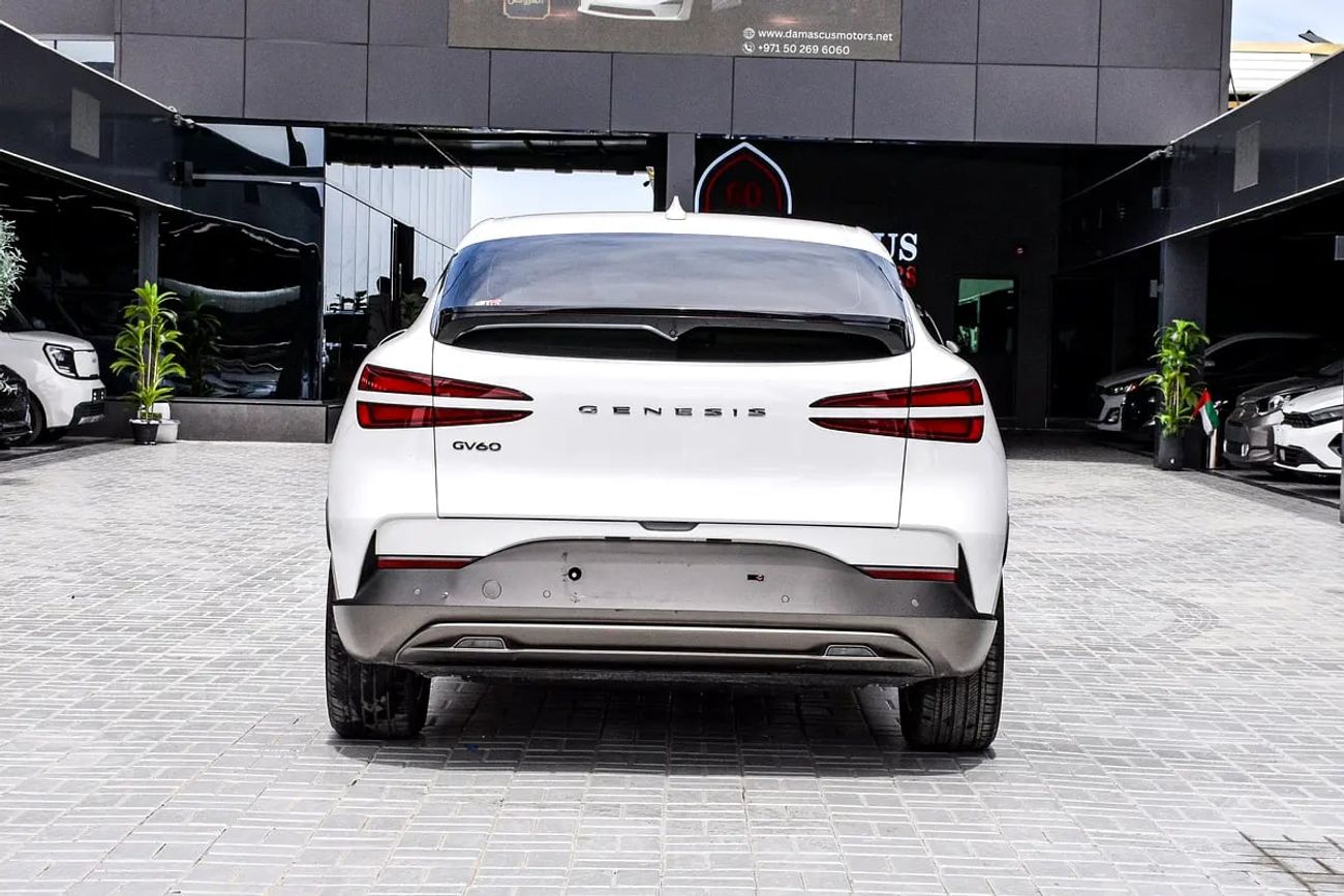 جينيسس GV60 Electric | Korean Specs | Clean Title | 26K KM | White | جينسس كهرباء وا