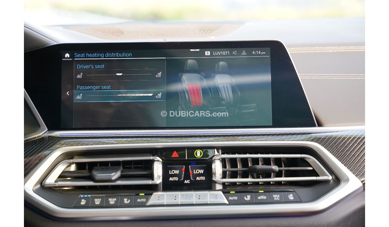 BMW X6M 2023 BMW X6 x-Drive 50i V8 Black color Carbon Fiber 0Km