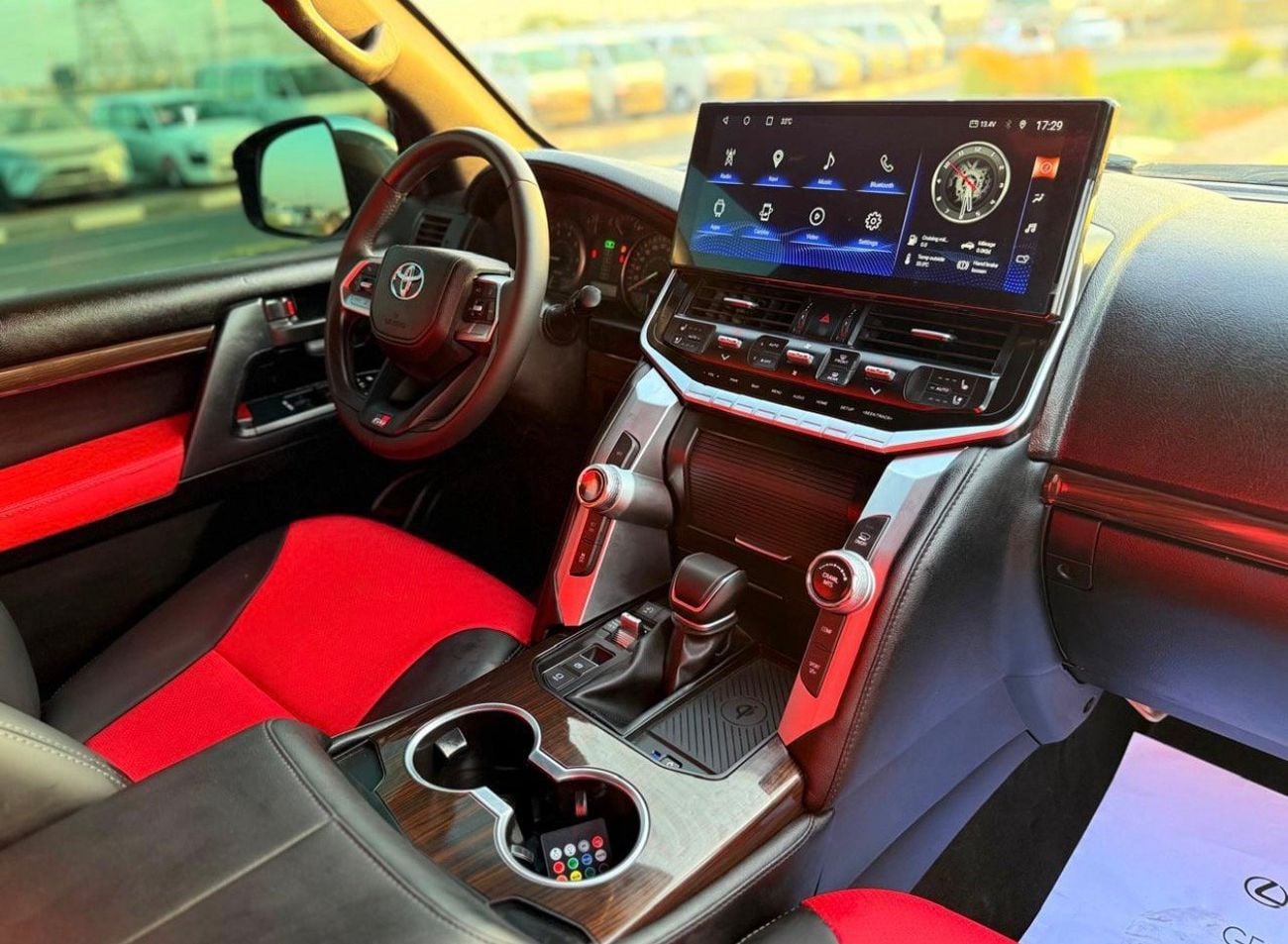 Toyota Land Cruiser Toyota landcuriser GXR V6 Years 2018 upgrade inside and outside 2025 full option 4.0 L petrol