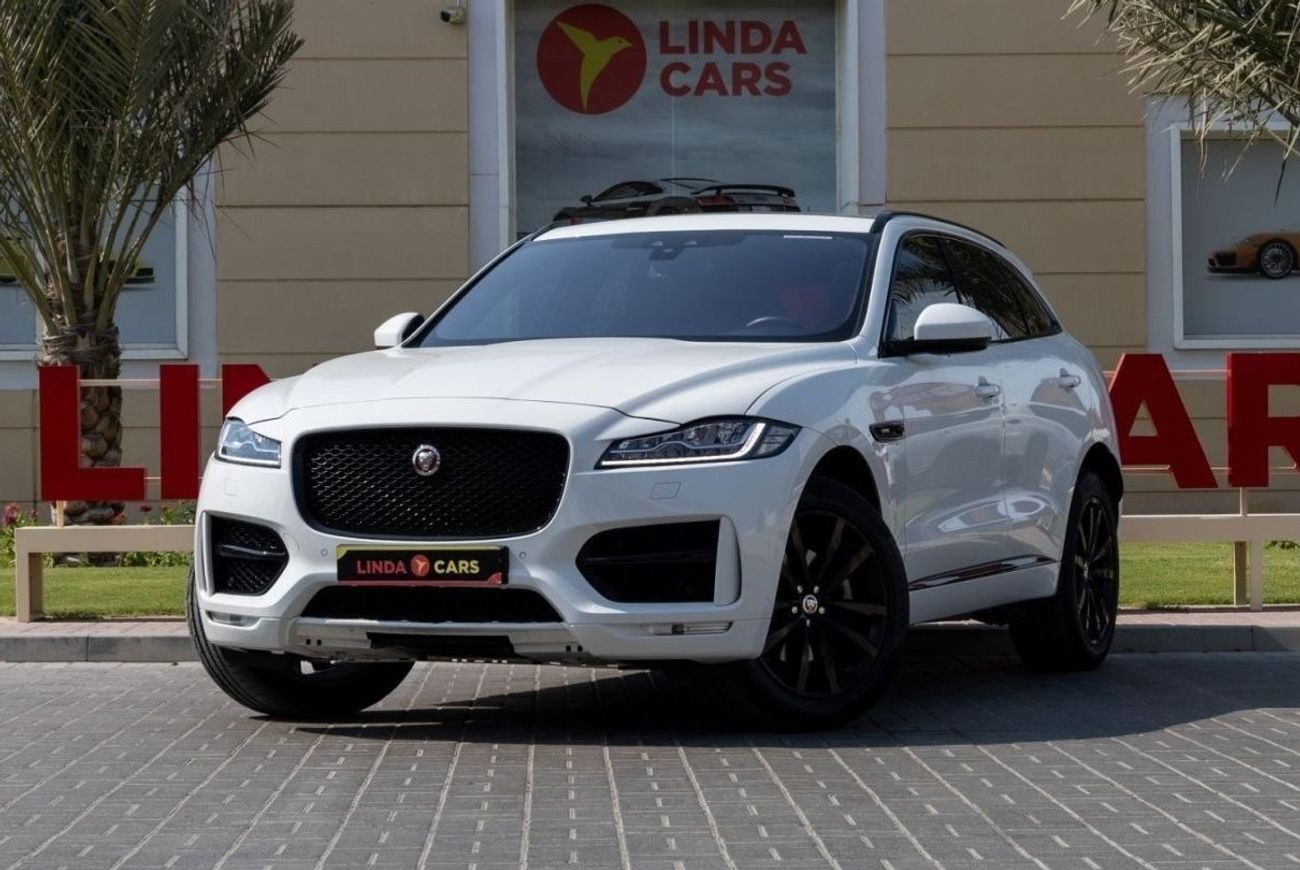 Jaguar F Pace Jaguar F-Pace R-Sport 2018 GCC under Warranty with Flexible Down-Payment.