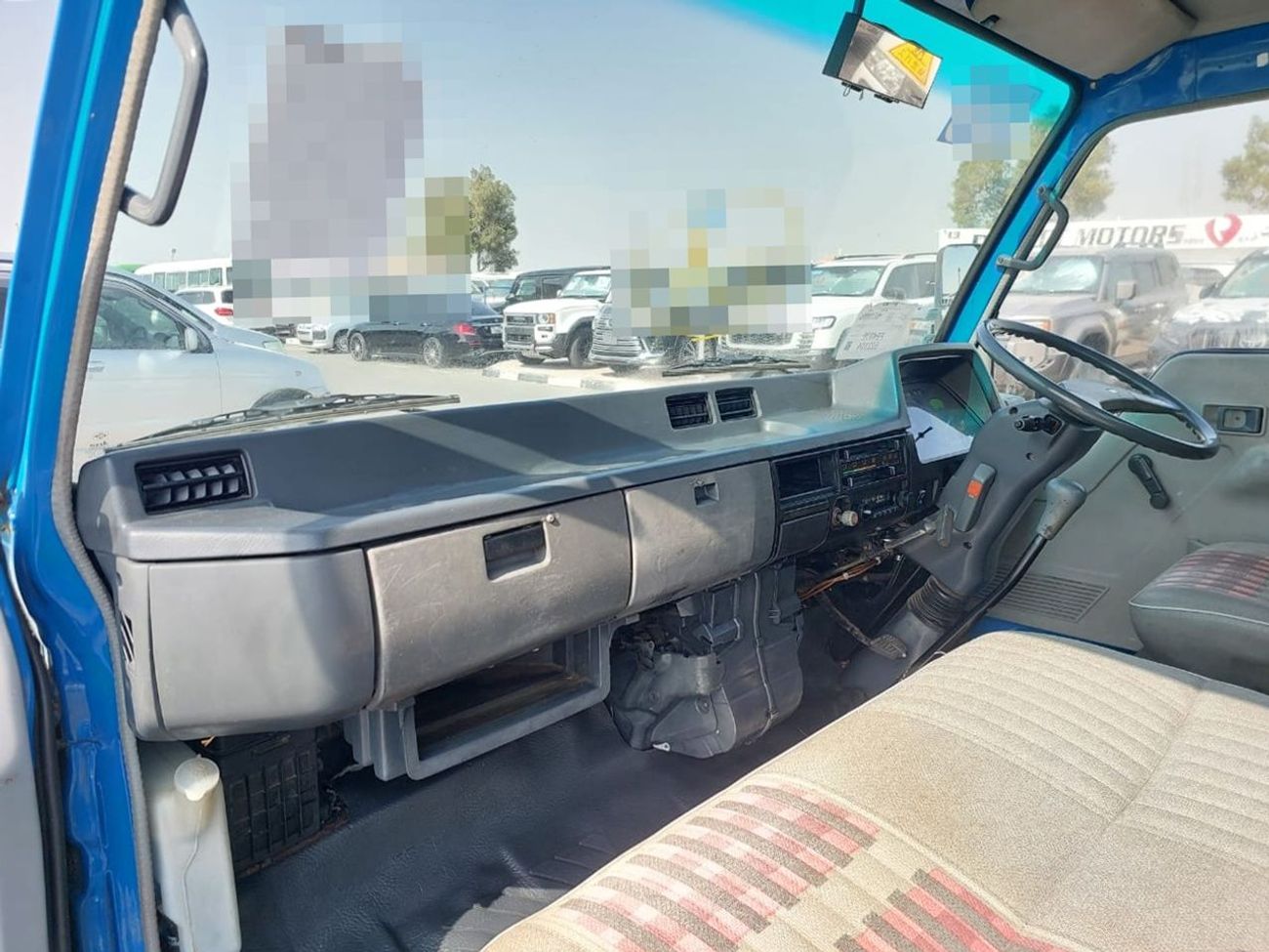 ميتسوبيشي فوسو كانتير MITSUBISHI CANTER ALUMINIUM BODY TRUCK RHD 1989 MODEL 4.2 L DIESEL MANUAL(PM22104)