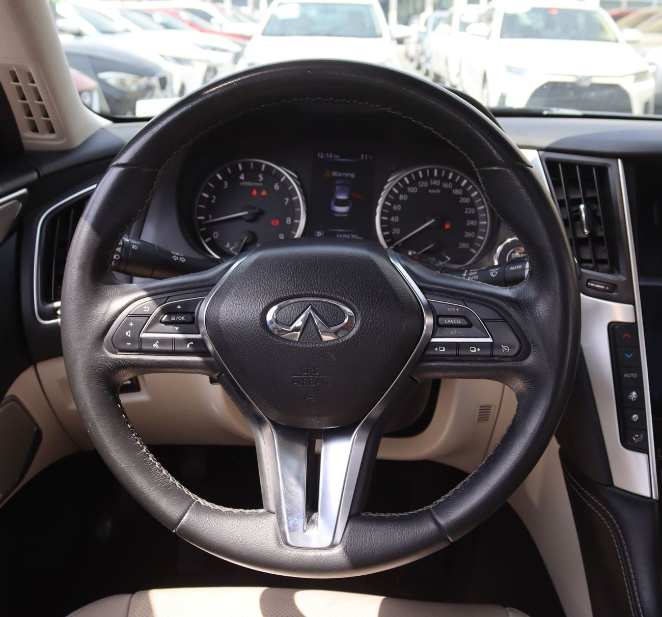 Infiniti Q50 Luxe 3.0L Infiniti Q50 - 2021  - GCC - Full Option - Accident-Free - 6(V) - 3.0L - Excellent Conditi