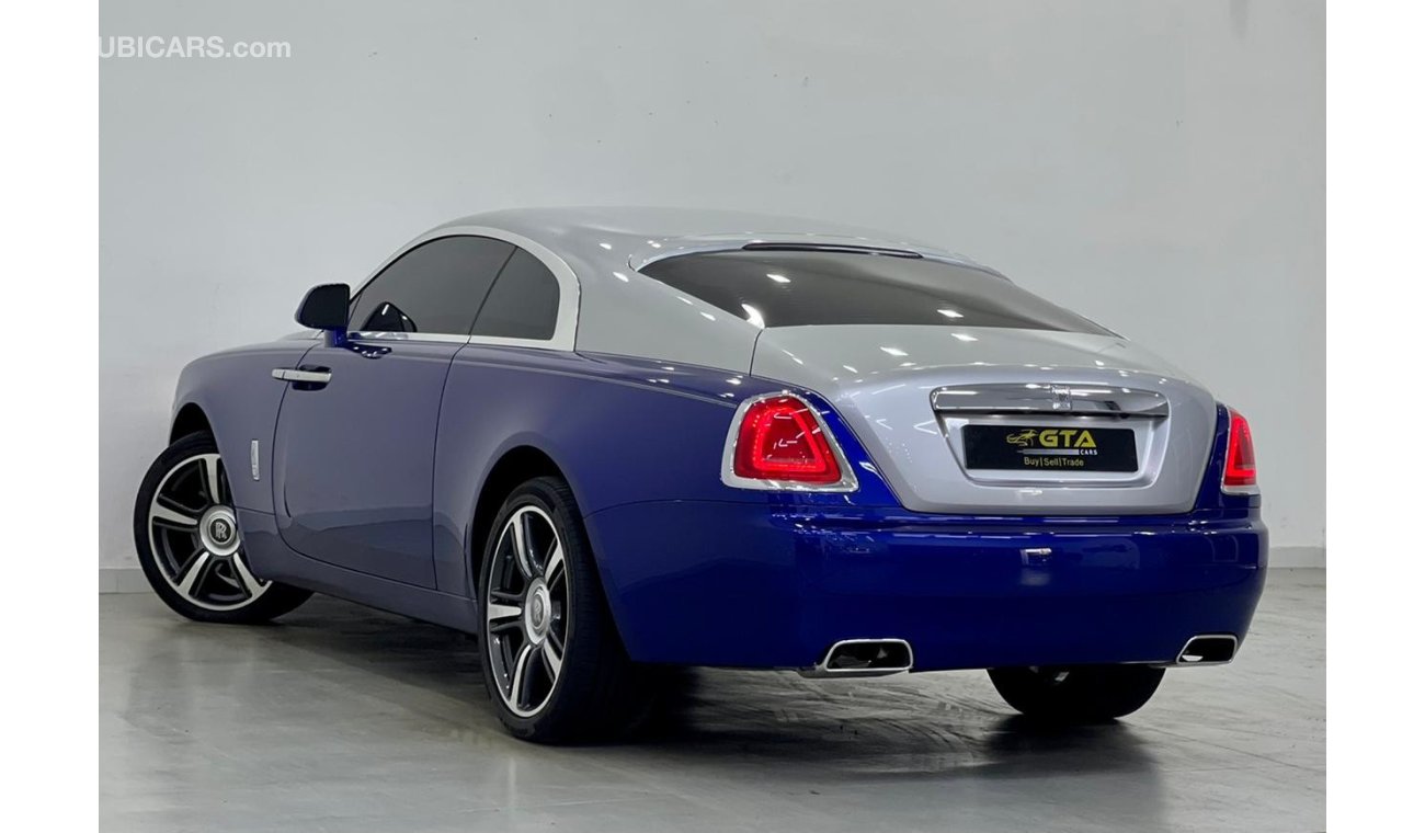 Rolls-Royce Wraith Std 2016 Rolls Royce Wraith (4 Buttons), ( Star Lights ), Rolls Royce Warranty-Service Contract, GCC