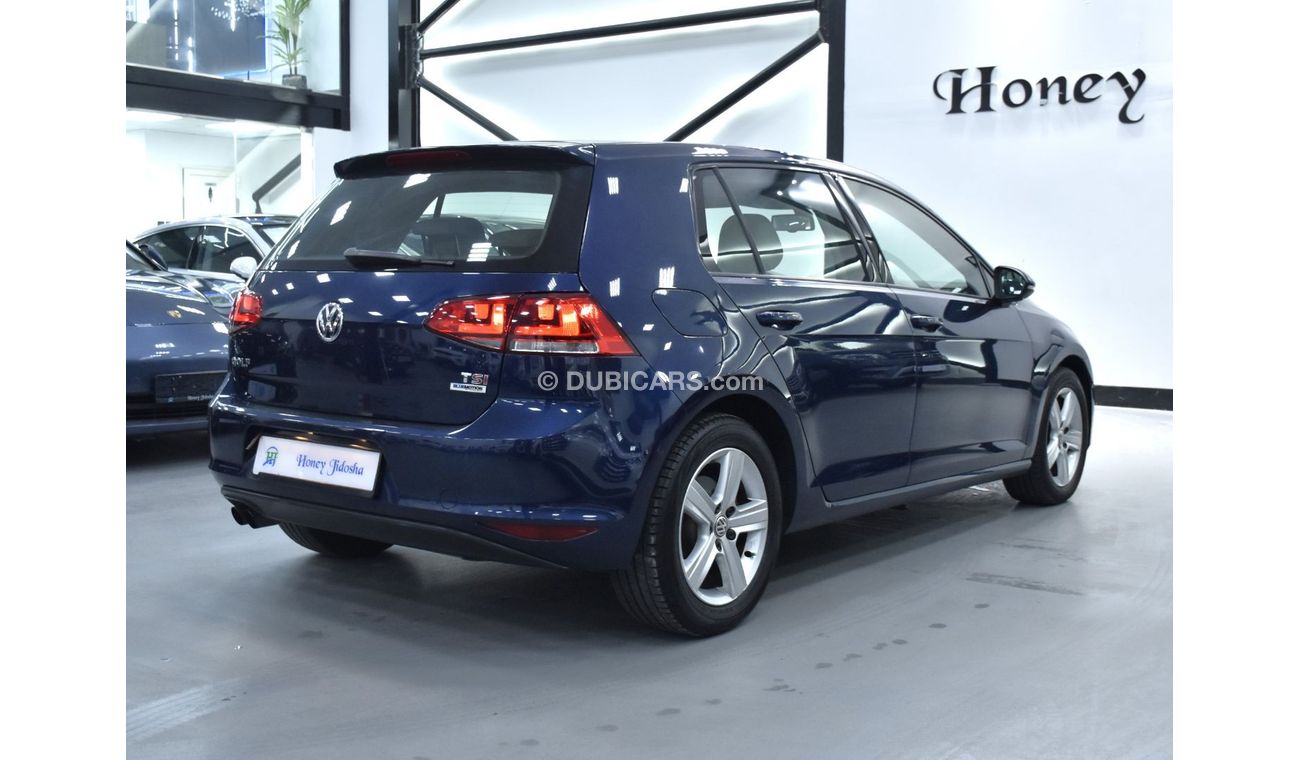 Volkswagen Golf EXCELLENT DEAL for our Volkswagen Golf TSi ( 2016 Model ) in Blue Color GCC Specs