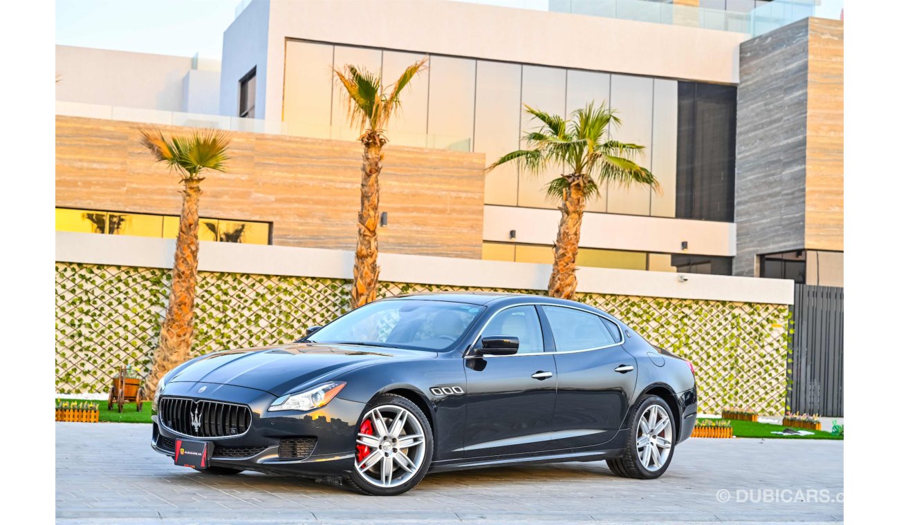 Maserati Quattroporte GTS | 2,351 P.M (4 Years) | 0% Downpayment | Full Option | Immaculate Condition