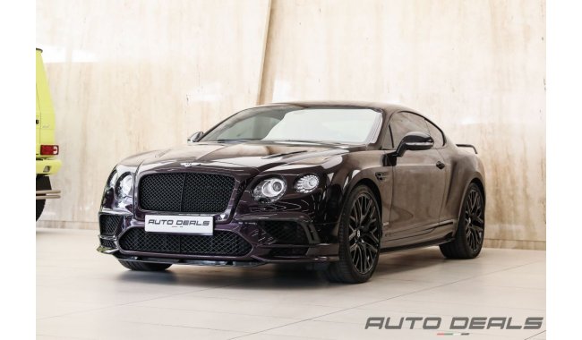 Bentley Continental GT Super Sport 1of710 | 2017 - GCC - Low Mileage - Warranty Available | 6.0L V12