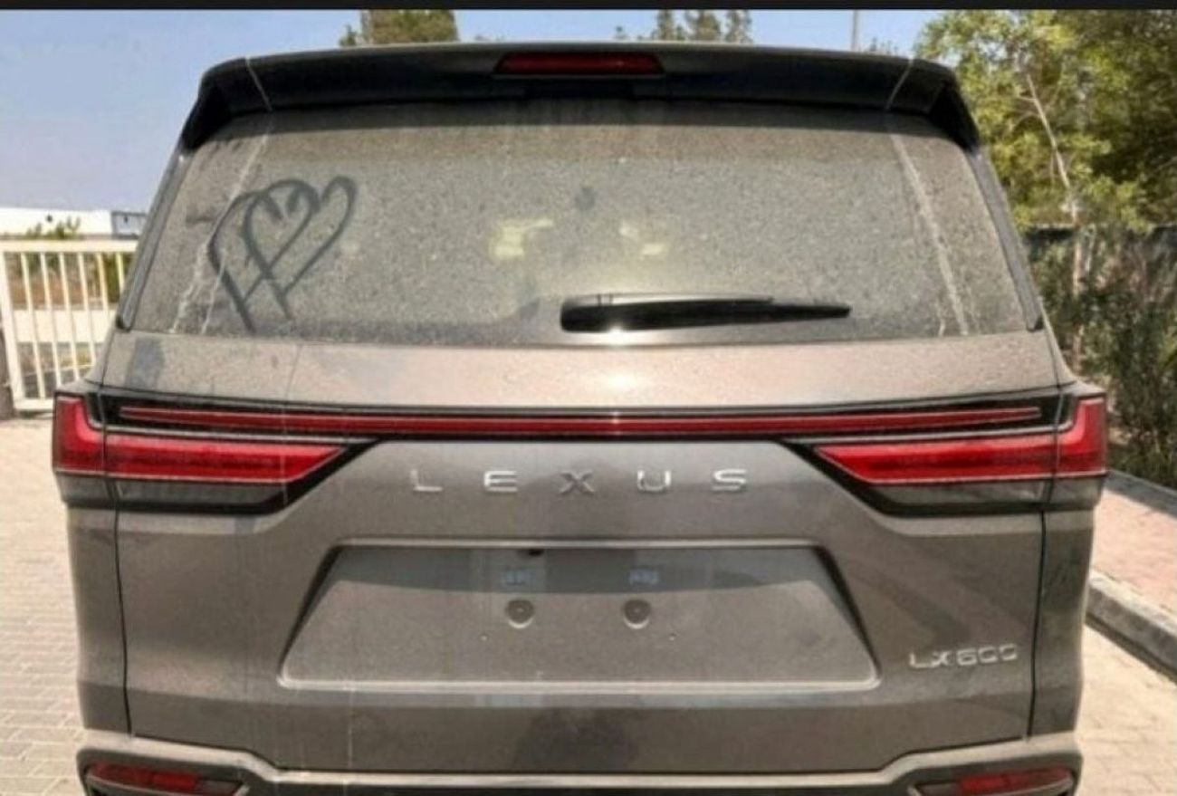 Lexus LX 600 2024 LEXUS LX 600 3.5L SUV WITHOUT SUNROOF PETROL AUTOMATIC ZERO KM