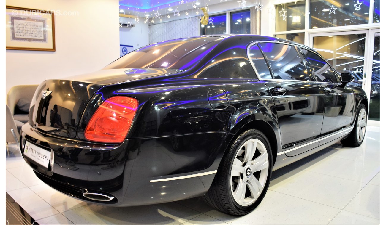 Bentley Continental Flying Spur VERY LOW MILEAGE ONLY 26000 KM Bentley Continental Flying Spur 2008 Model V12!! in Black Color! GCC