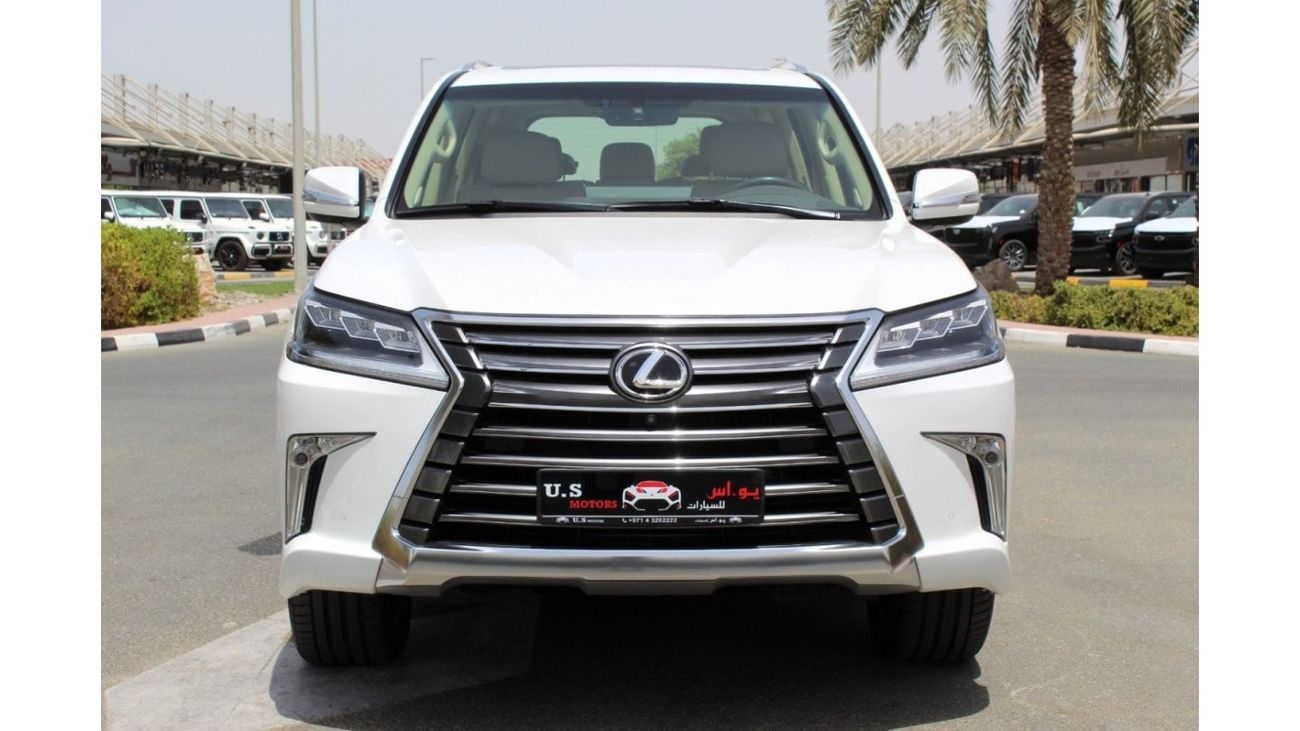 Lexus LX 570 Platinum LEXUS LX570 2020 GCC LOW MILEAGE WITH AGENCY SERVICE IN MINT CONDITION