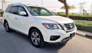 Nissan Pathfinder SL NISSAN PATHFINDER 2018 WITH ONLY 47K KM IN BEAUTIFUL SHAPE FOR 69K AED WITH 1 YEAR WARRANTY