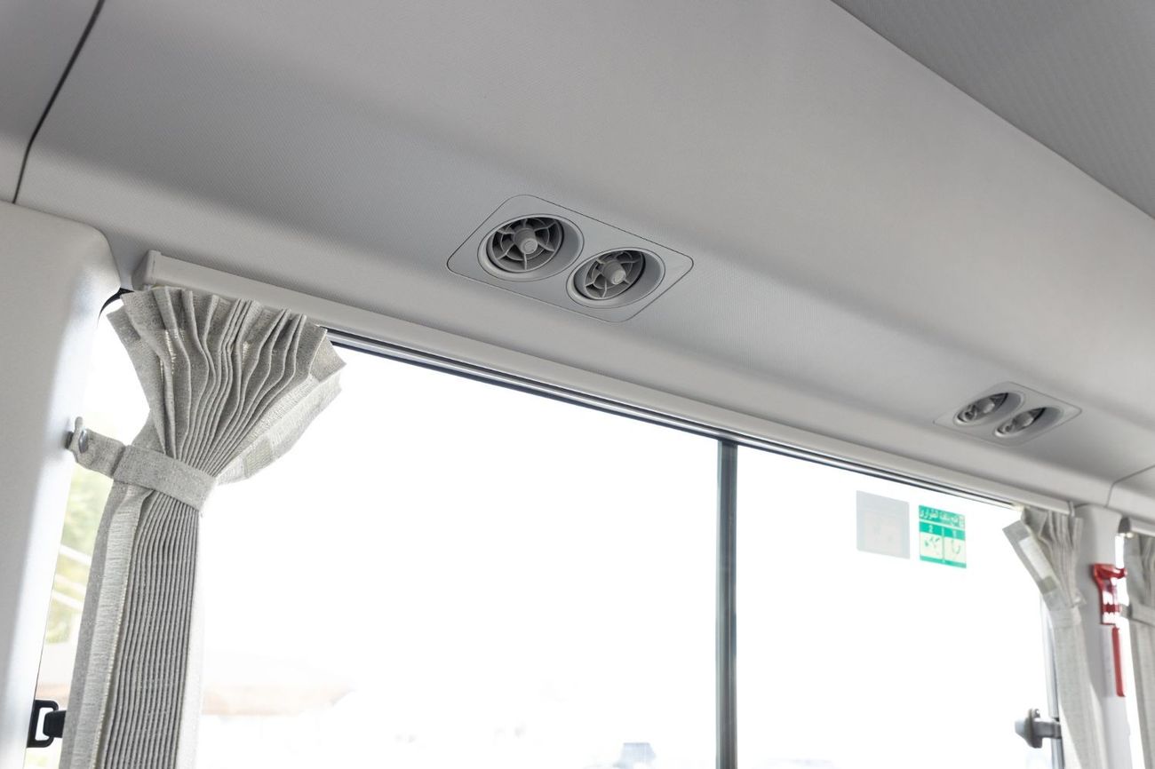 Toyota Coaster 2022 Toyota Coaster 4.2 23ST - White inside Grey