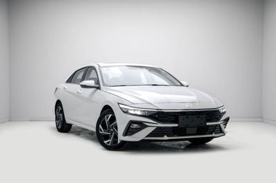 Hyundai Elantra GLX 1.5L - White Inside Black | Export Only