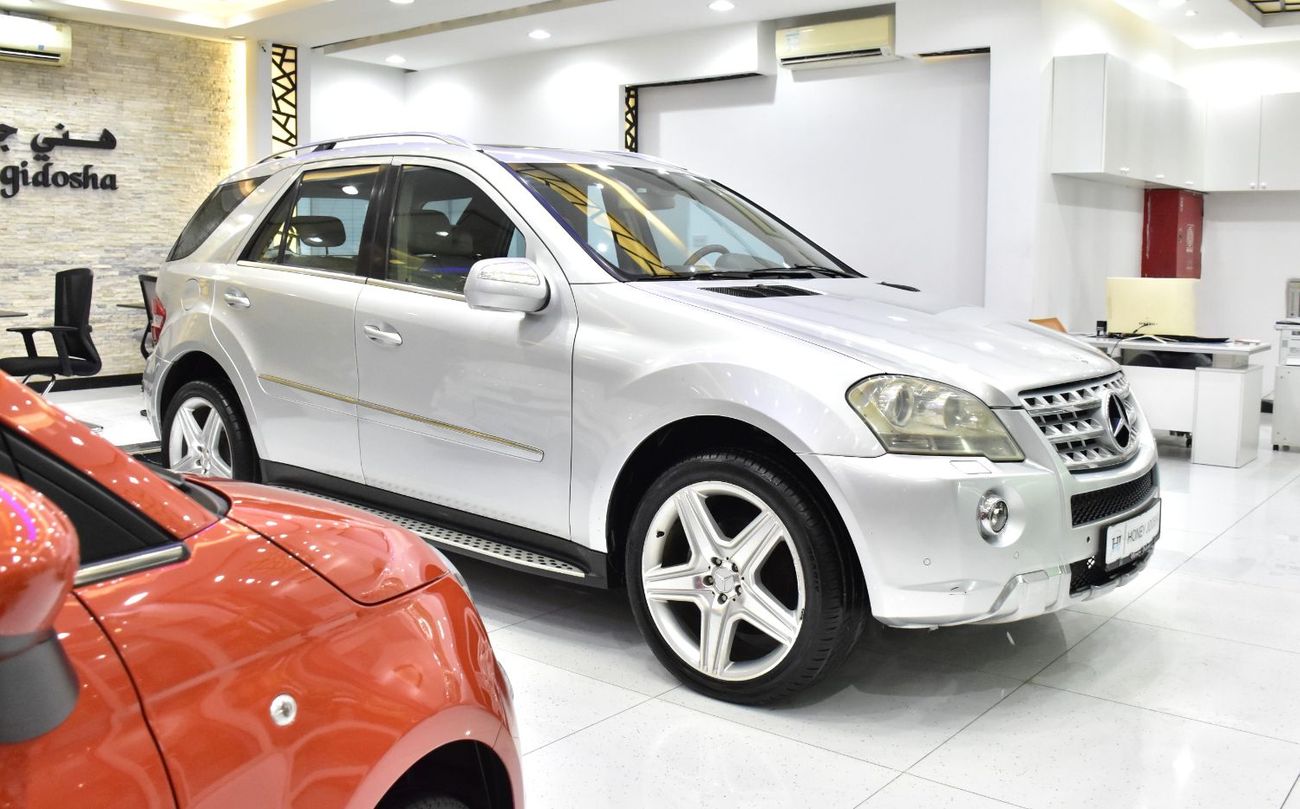 مرسيدس بنز ML 350 EXCELLENT DEAL for our Mercedes Benz ML350 4Matic ( 2009 Model ) in Silver Color GCC Specs