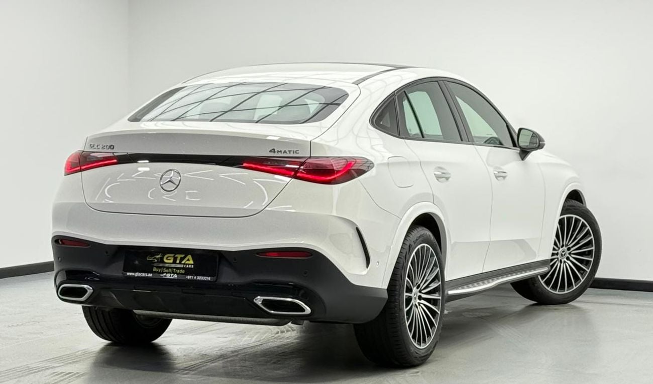 Mercedes-Benz GLC 200 2025 Mercedes Benz GLC200 Coupe Premium Plus, 2030 Mercedes Warranty, Fully Loaded, GCC
