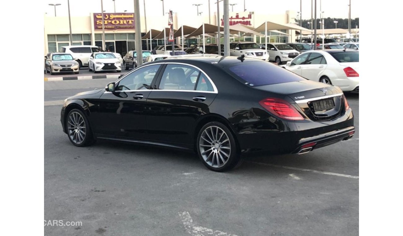 Mercedes-Benz S 500 model 2015 GCC car prefect condition full option low mileage panoramic roof leat