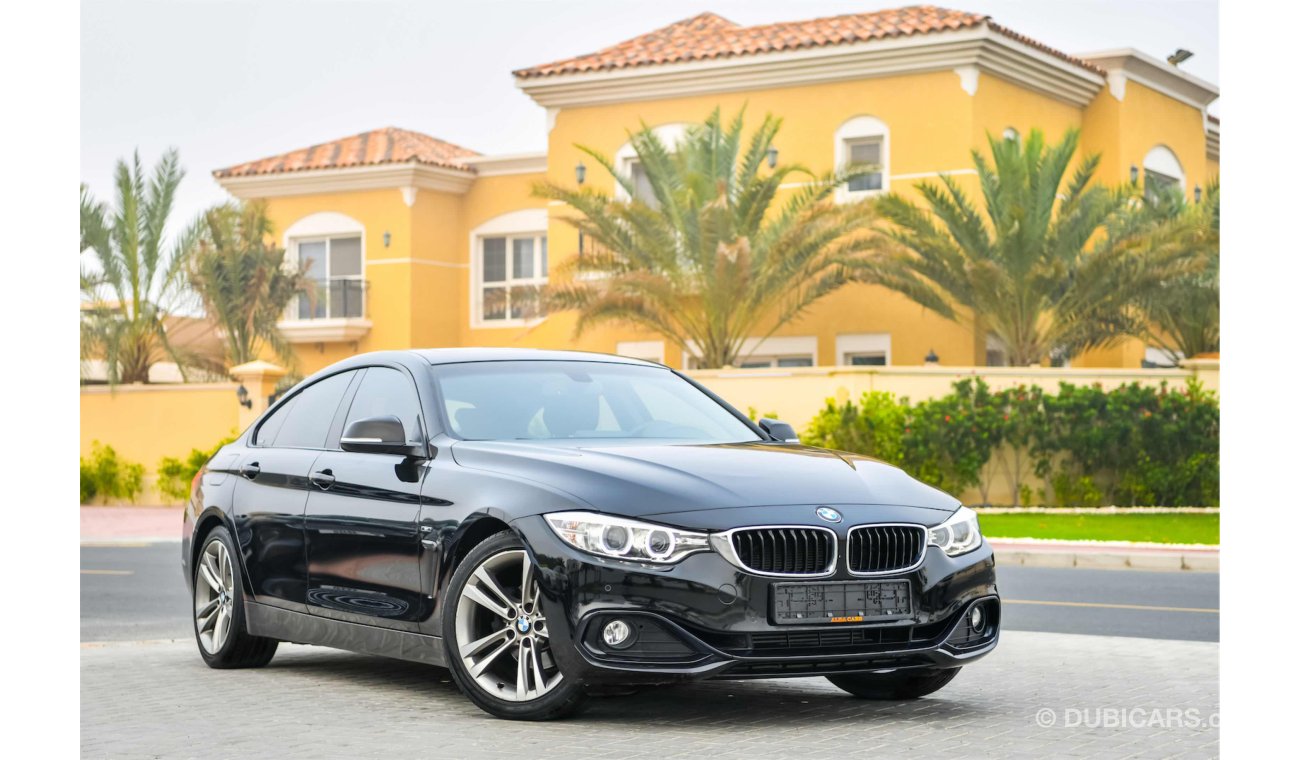 BMW 420i GranCoupe 2015 - Fully Agency Serviced! - AED 1,743 Per Month! - 0% DP