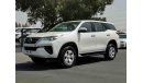 Toyota Fortuner 2.7L Petrol, 17" Tyre, DRL LED Headlights, Power Locks, Fabric Seats, Radio, AUX-USB, (LOT # 807)