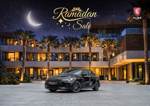 أودي A3 A3 S-Line | 3,251 P.M | 0% Downpayment | A3 S-LINE | AUDI WARRANTY & SERVICE! | Ramadan Offer!