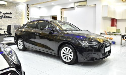 Audi A3 EXCELLENT DEAL for our Audi A3 35TFSi ( 2022 Model ) in Black Color GCC Specs