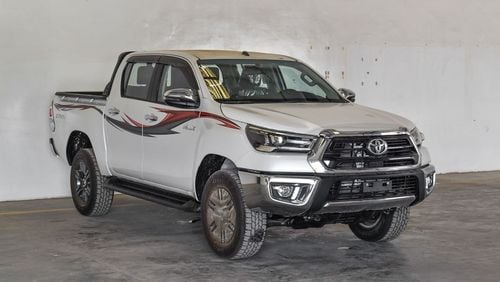Toyota Hilux 2023 Toyota Hilux 4x4 DC 2.7 HI SR5 Petrol AT | Rear Camera, Bedliner, Cruise Control | Pearl white 