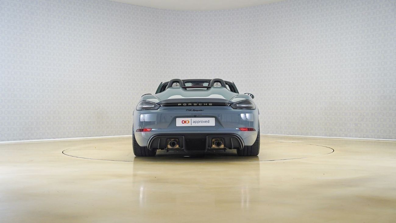 Porsche 718 Spyder UAE's Very Best Example | AED 7,081 Per Month
