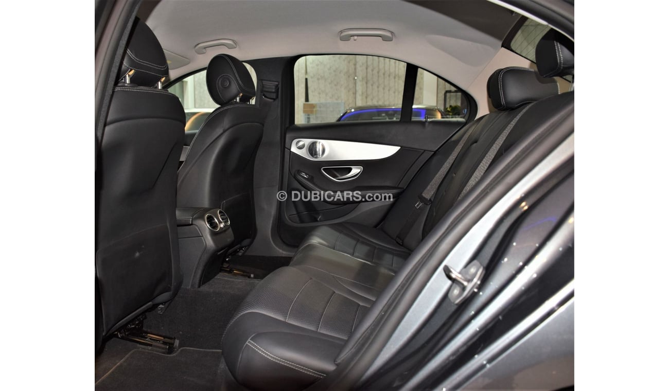 Mercedes-Benz C 180 1.6L Mercedes Benz C180 ( 2017 Model! ) in Grey Color! GCC Specs