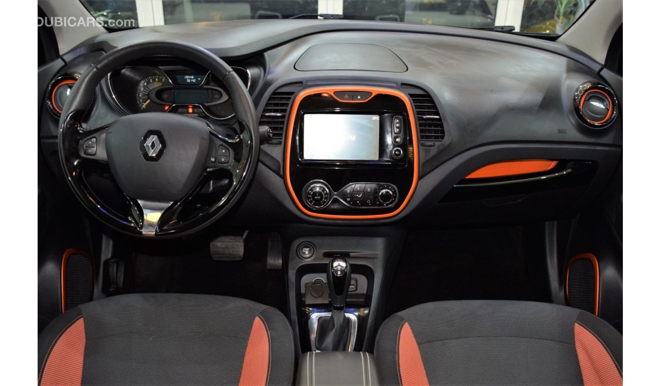 Renault Captur SE EXCELLENT DEAL for our Renault Captur ( 2016 Model! ) in Black / Orange Color! GCC Specs