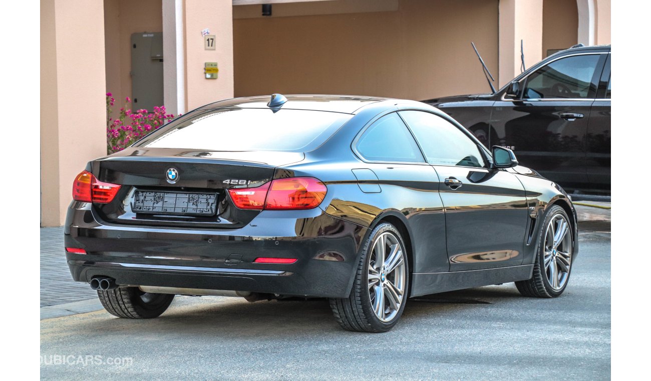 BMW 428i i Sport 2015 GCC under 1 year Warranty with Zero downpayment.