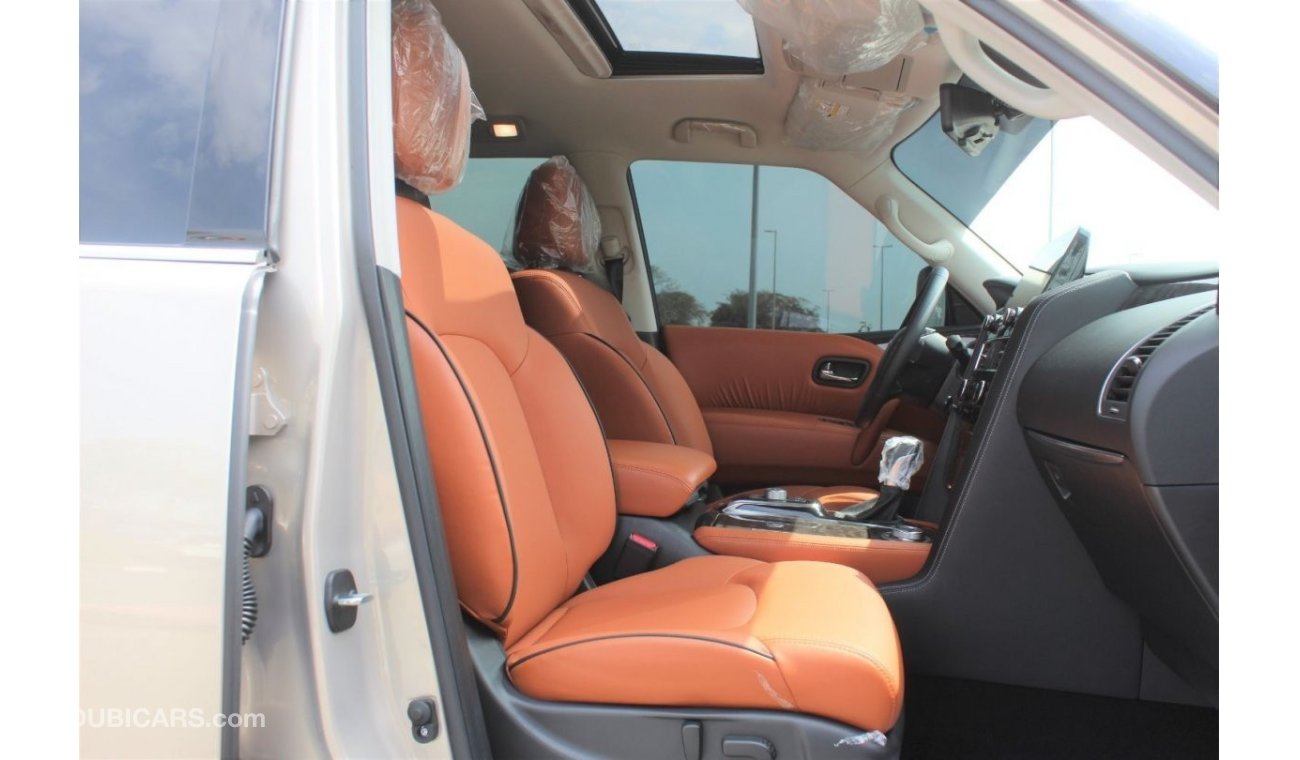 Nissan Patrol SE Titanium 2022 GCC WITH AGENCY WARRANTY & SERVICE CONTRACT LOW MILEAGE IN BRAND NEW CONDITION