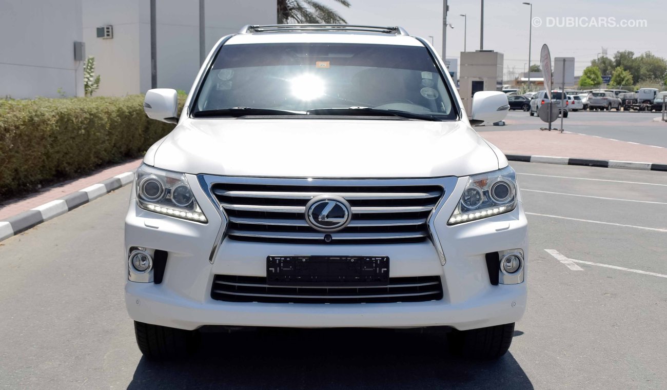 Lexus LX570 full services history from al futaim