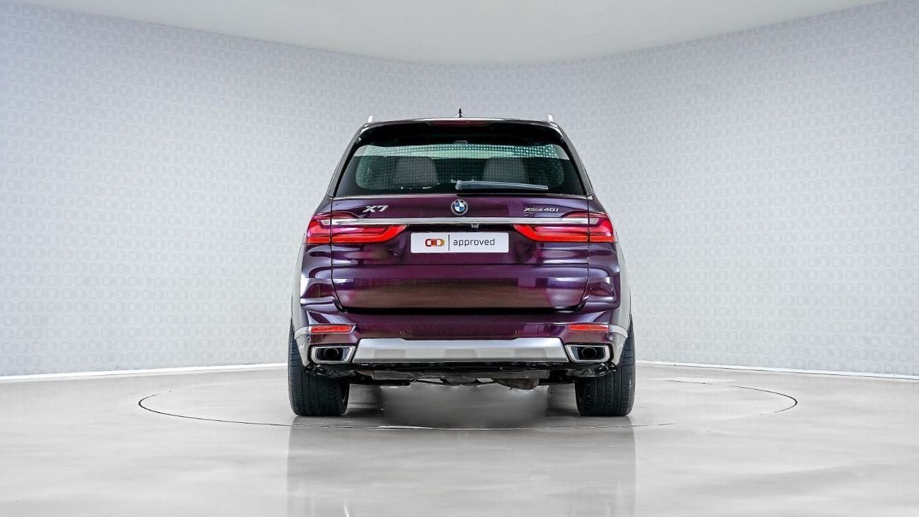 بي أم دبليو X7 XDrive40i 3.0L UAE's Very Best Example | AED 2,947 Per Month