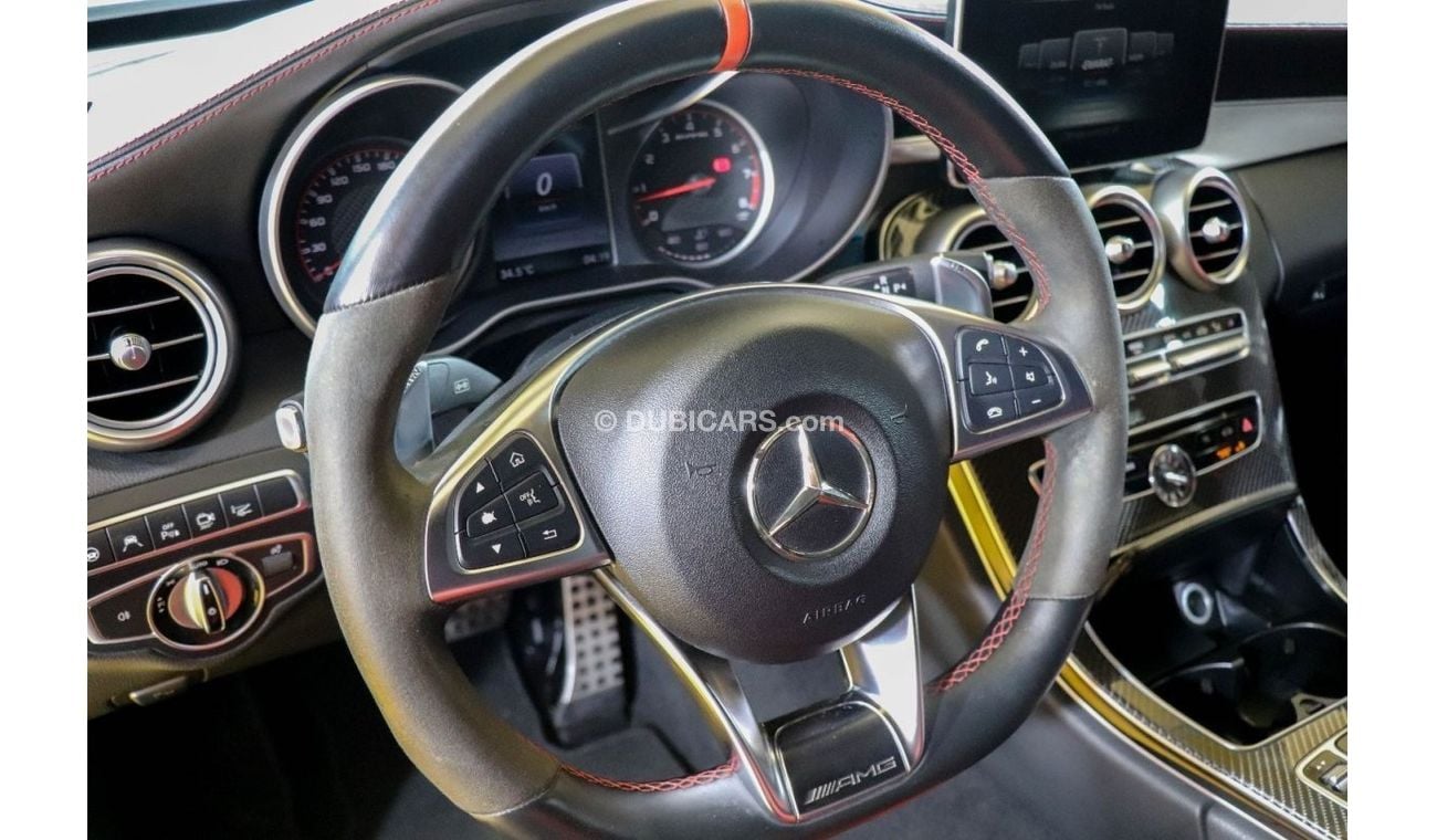 Mercedes-Benz C 63 AMG RESERVED ||| Mercedes Benz C63s AMG 2017 GCC under Agency Warranty with Flexible Down-Payment.