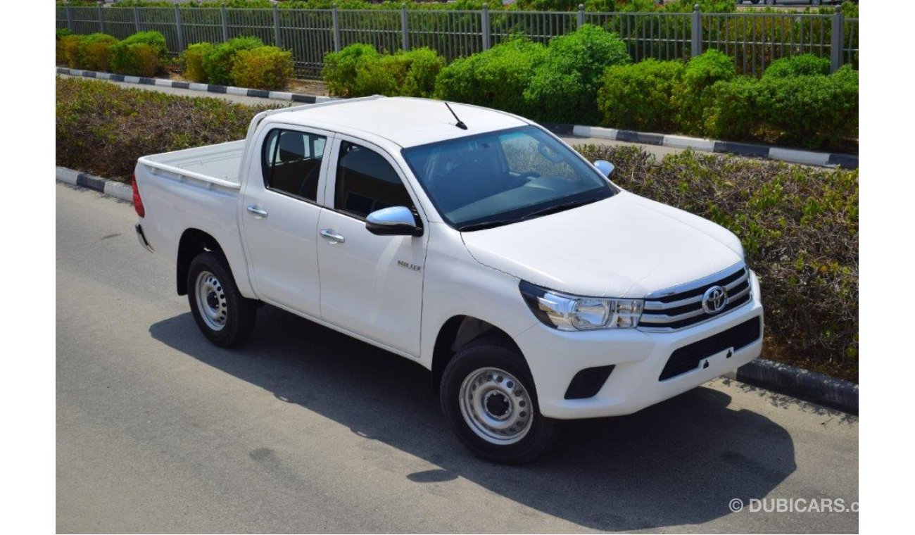 Toyota Hilux Double Cab  Pickup DLX 2.4L Diesel 4WD Manual Transmission