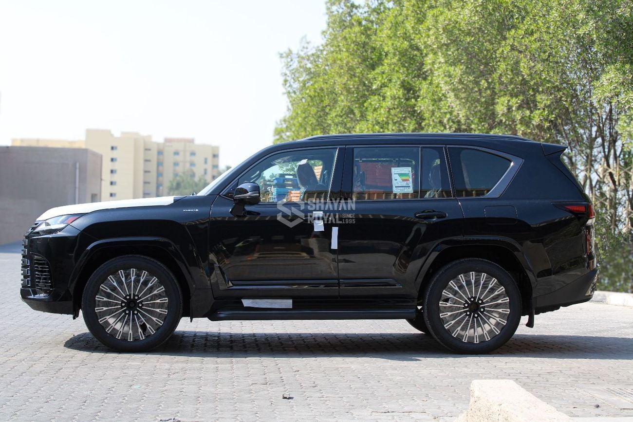 لكزس LX 600 VIP LHD 3.5L PETROL V6 TT VIP KURO 4S BLACK EDITION 25-ML AT 2026MY