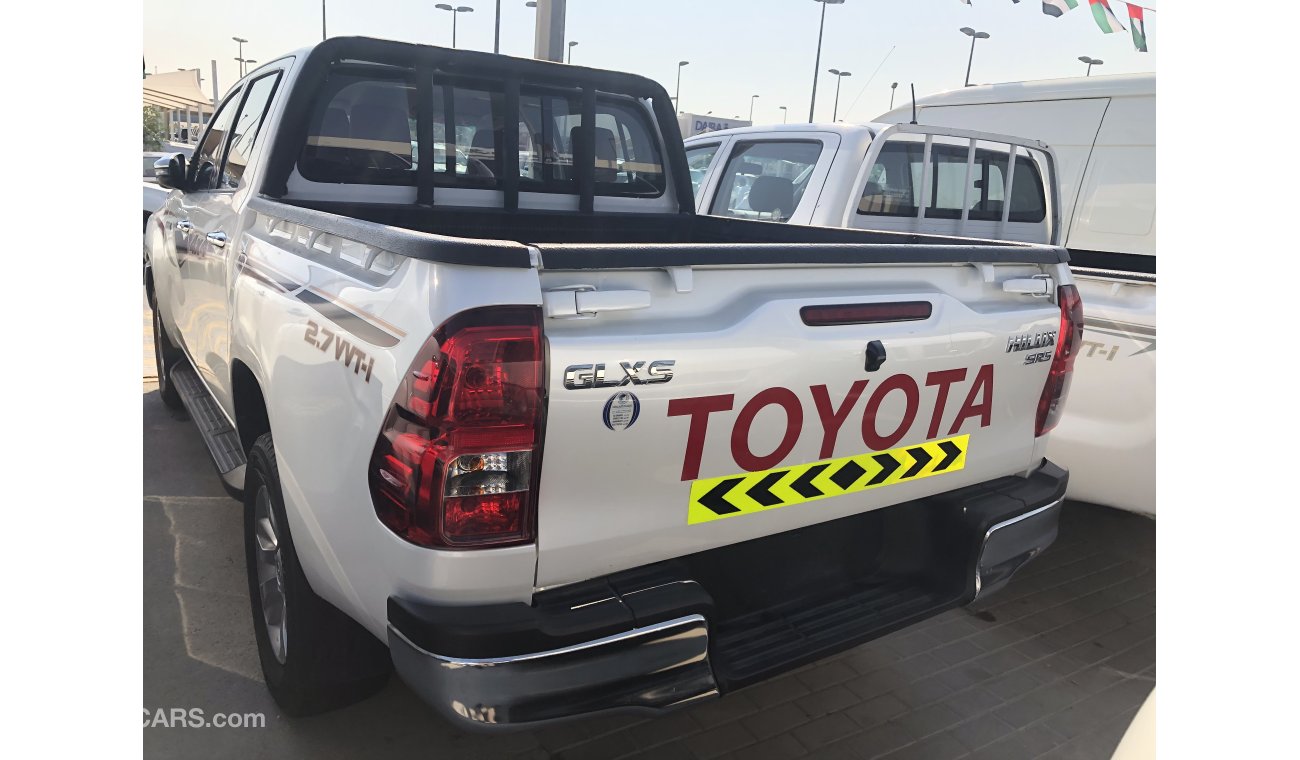 Toyota Hilux Toyota Hilux D/c 2.7 ltr Glxs 4x4,model:2018. free of accident with low mileage