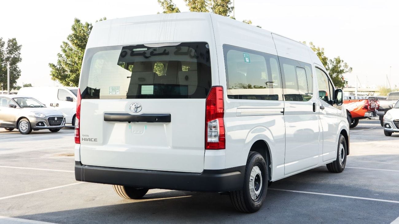 تويوتا هاياس ECTGEN003 - 2026 Toyota Hiace Passenger Van Black Bumper 3.5L Petrol Manual